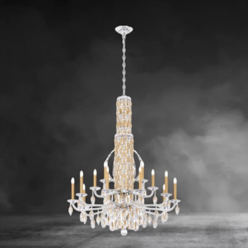 Heirloom Gold / Crystal Heritage Crystal Siena Crystal Chandelier 41"