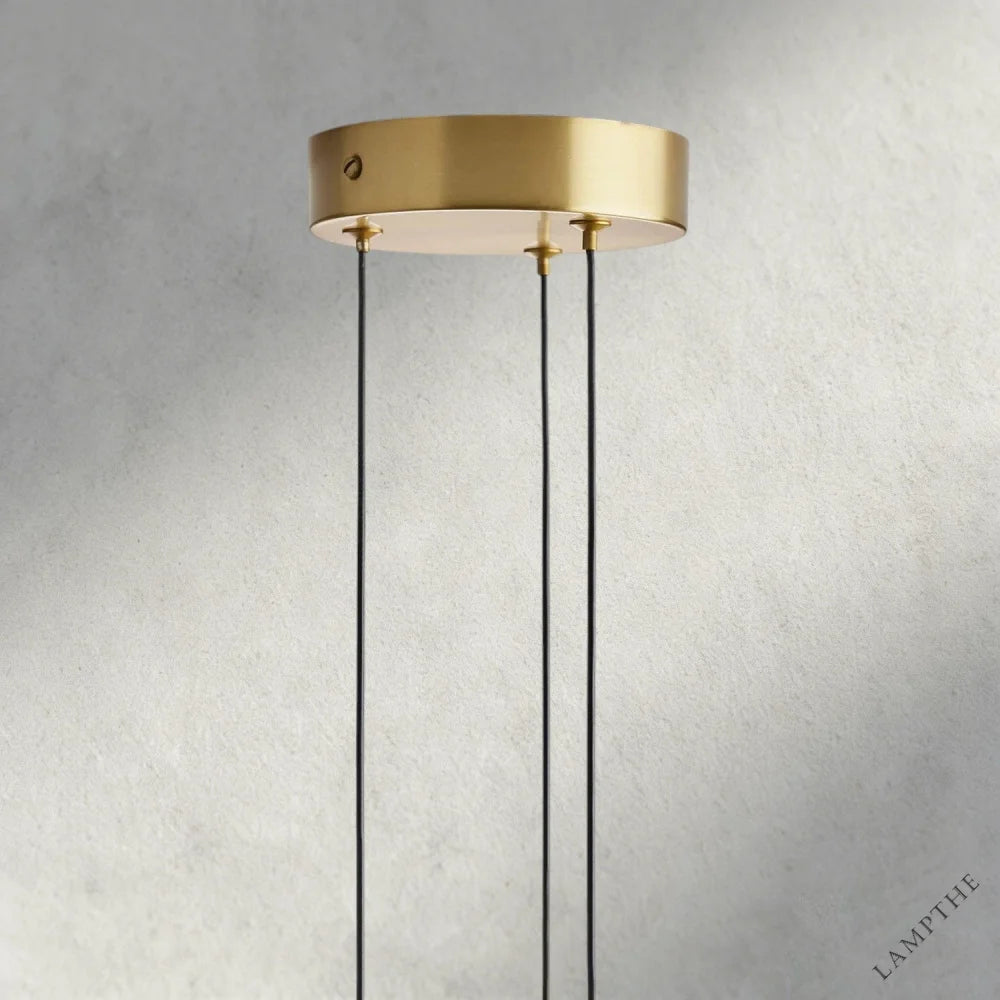 Soltaire Cluster Pendant