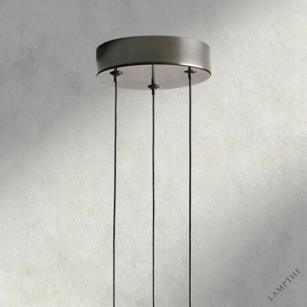 Soltaire Cluster Pendant