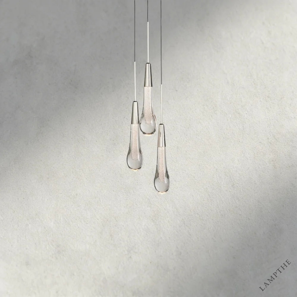 Nickle Soltaire Cluster Pendant