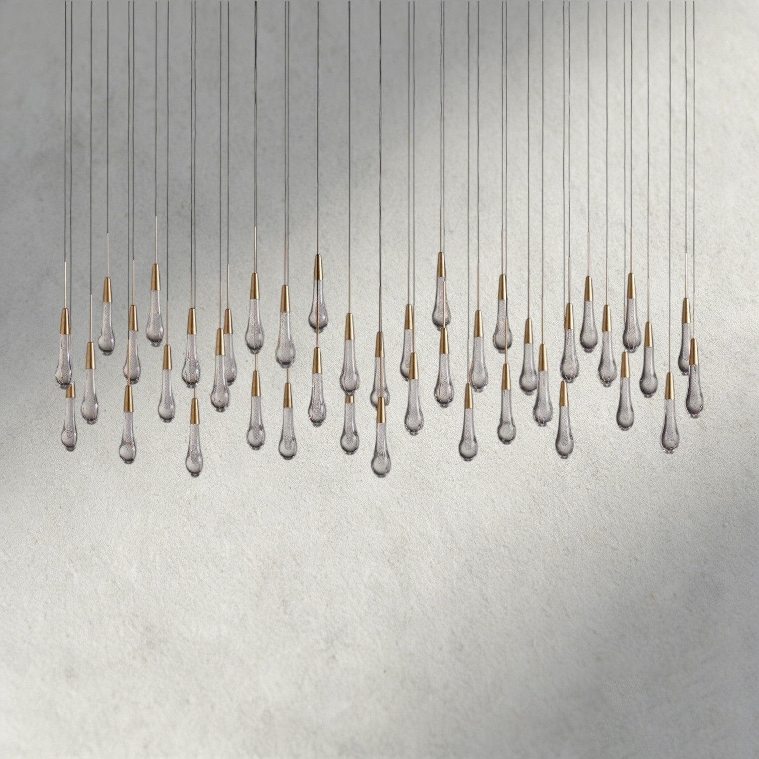 Soltaire Linear Chandelier 37", 50", 60", 70"