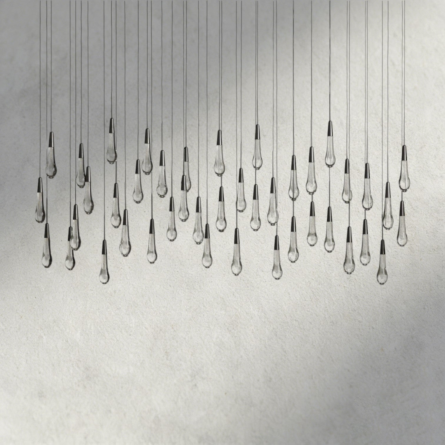 Soltaire Linear Chandelier 37", 50", 60", 70"