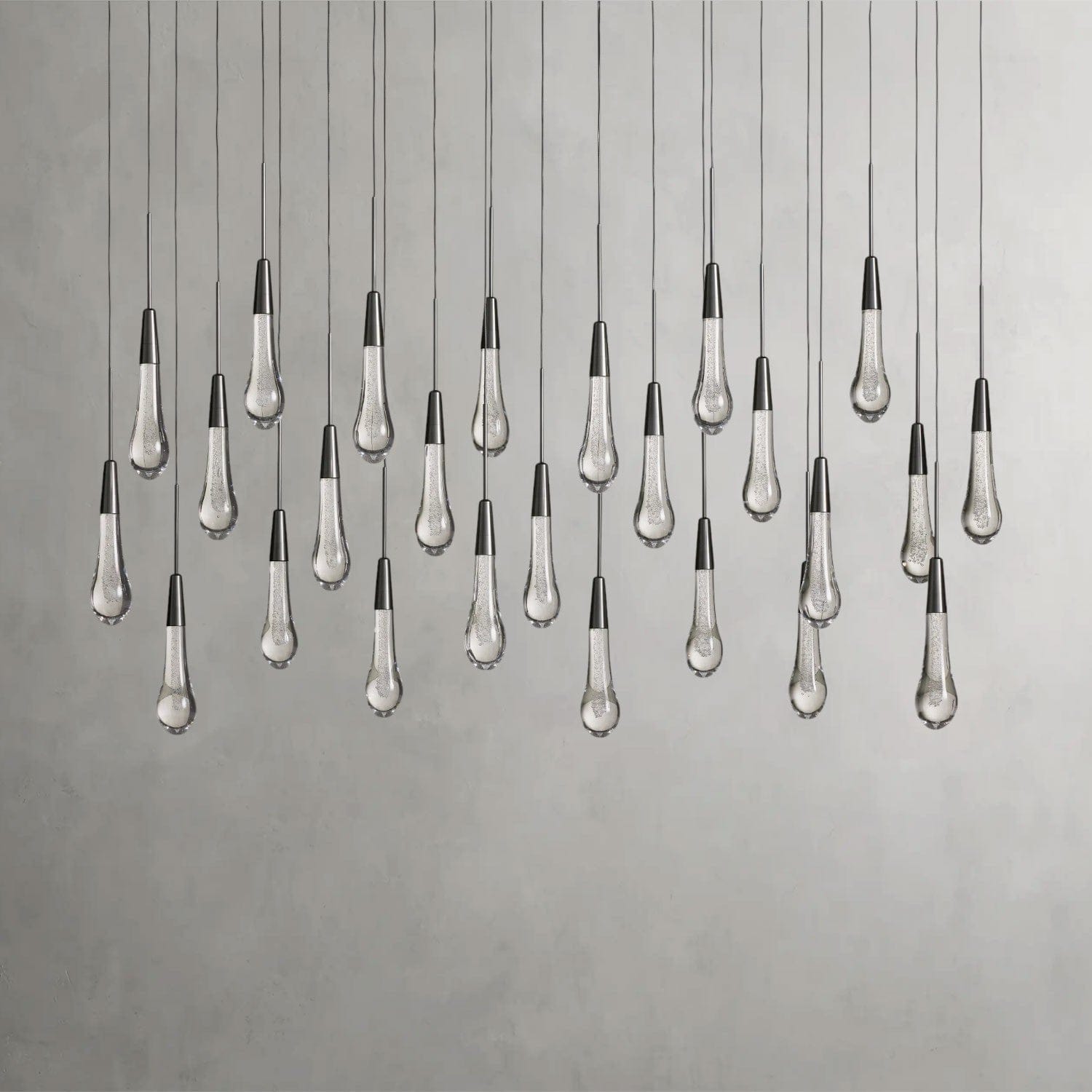 Soltaire Linear Chandelier 37", 50", 60", 70"