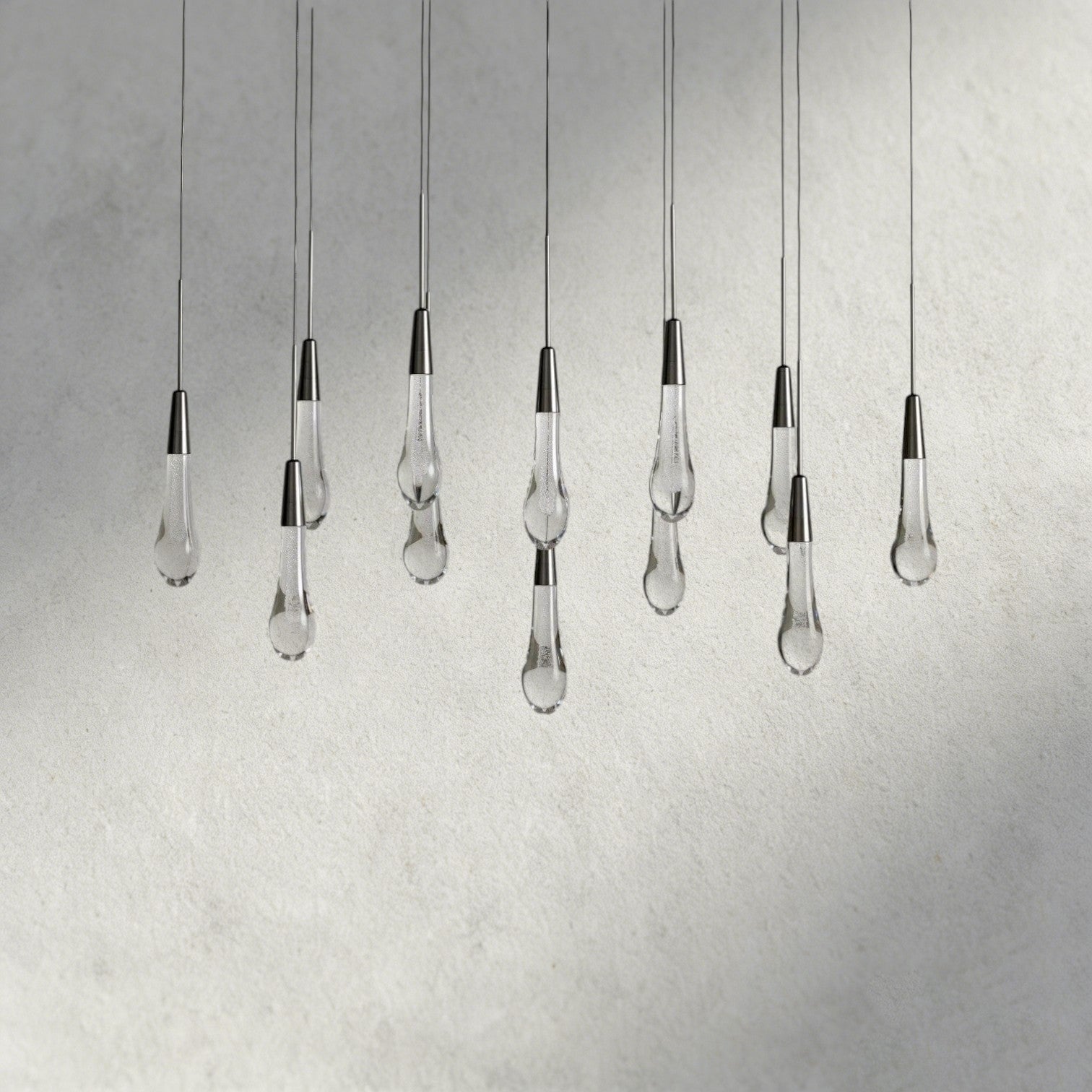 Soltaire Linear Chandelier 37", 50", 60", 70"