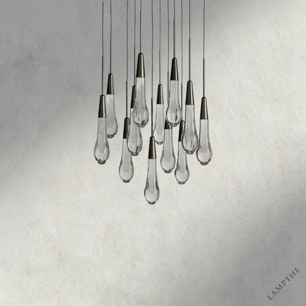 Soltaire Round Chandelier 17", 24", 36", 58"