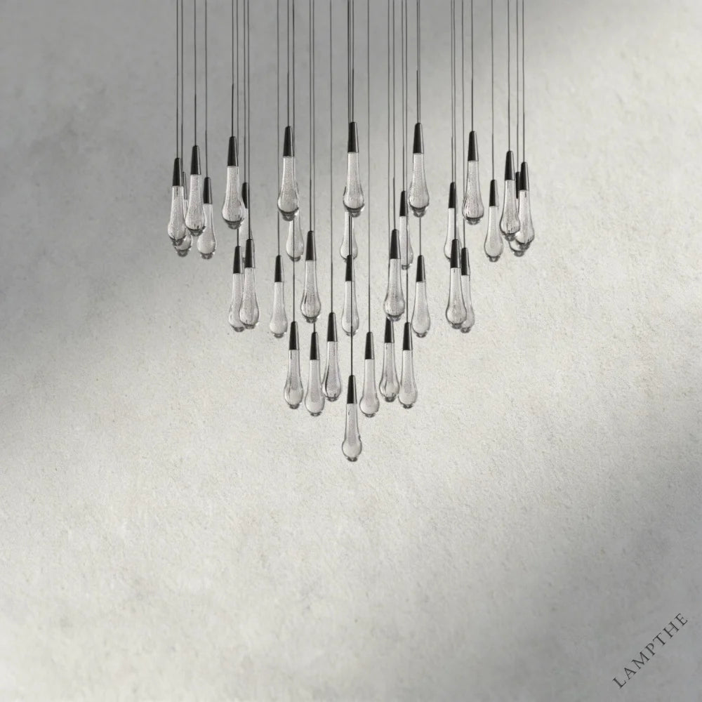 Soltaire Round Chandelier 17", 24", 36", 58"