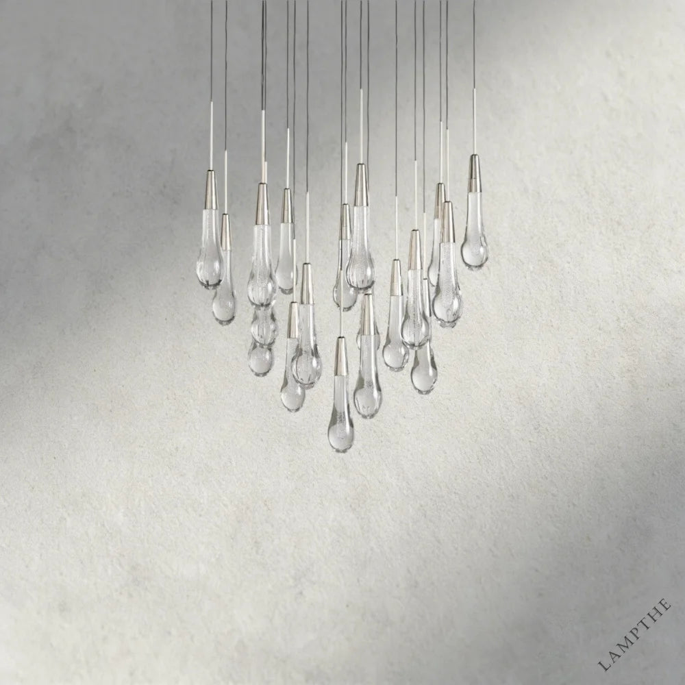 Soltaire Round Chandelier 17", 24", 36", 58"