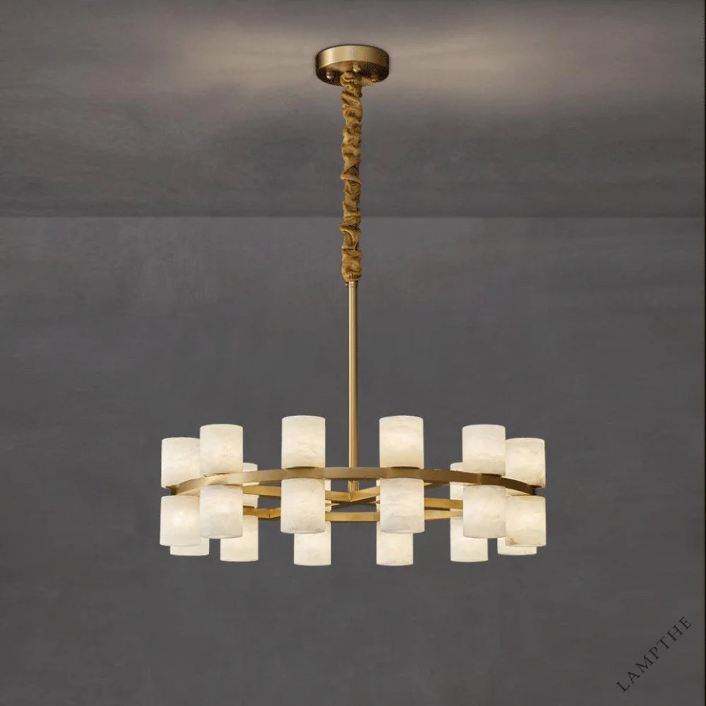 Tabitha Alabaster Chandelier