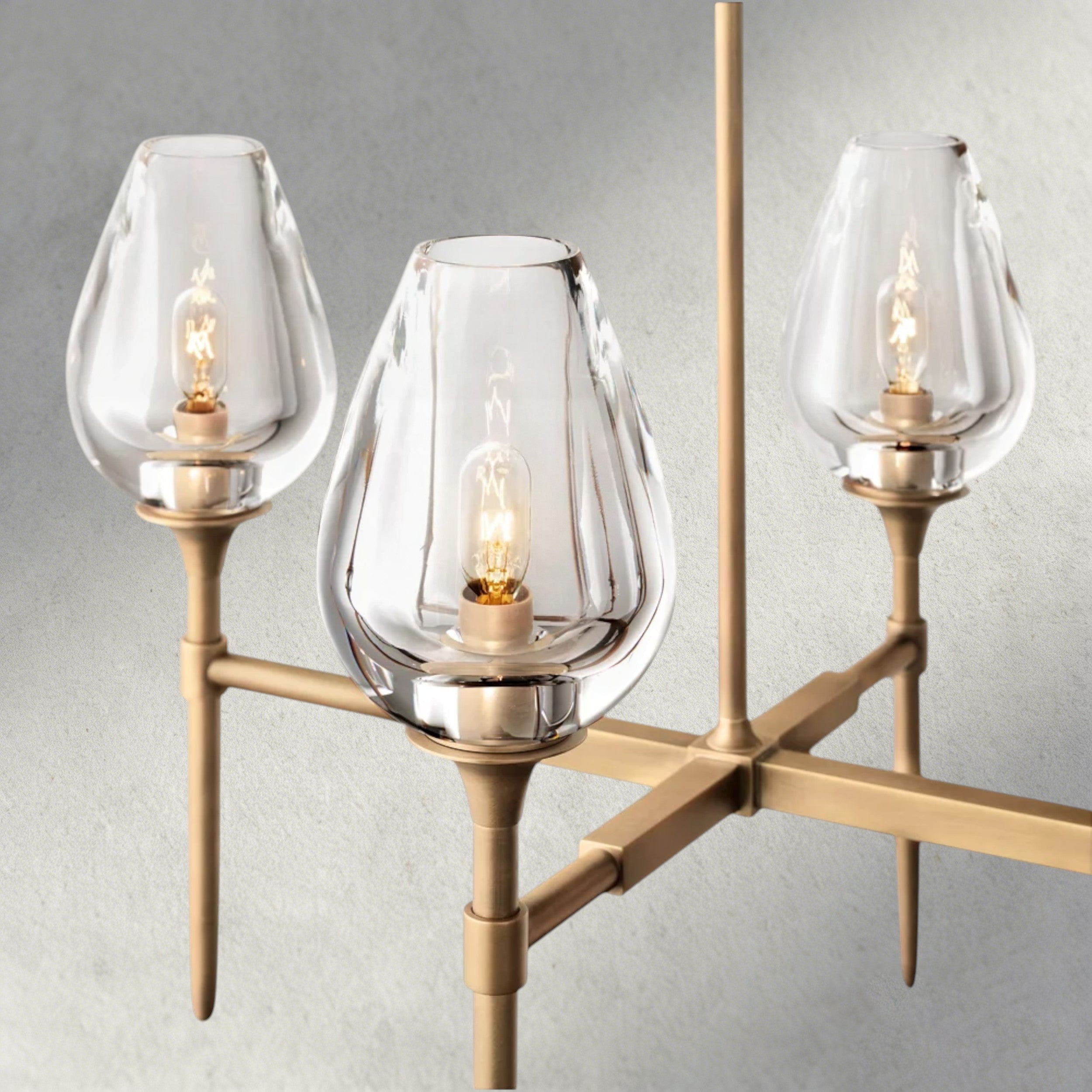 Tulip Linear Chandelier 52", 65"