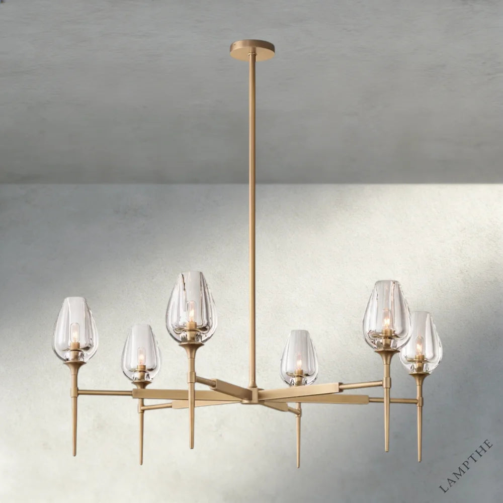 TULIP ROUND CHANDELIER 27", 42", 54"