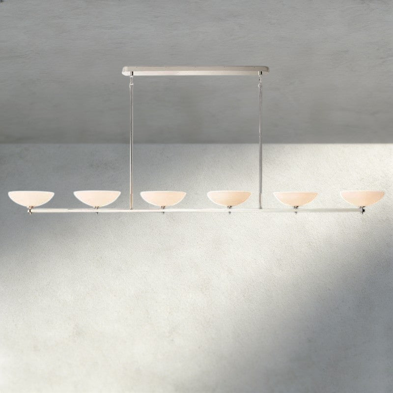 96" / Nickle Vernet Linear Chandelier 60", 76", 96"