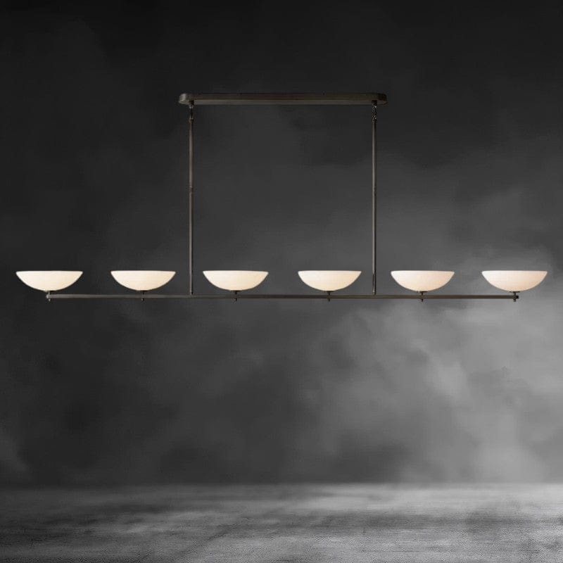 96" / Bronze Vernet Linear Chandelier 60", 76", 96"