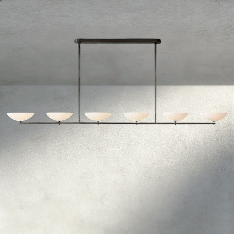96" / Bronze Vernet Linear Chandelier 60", 76", 96"