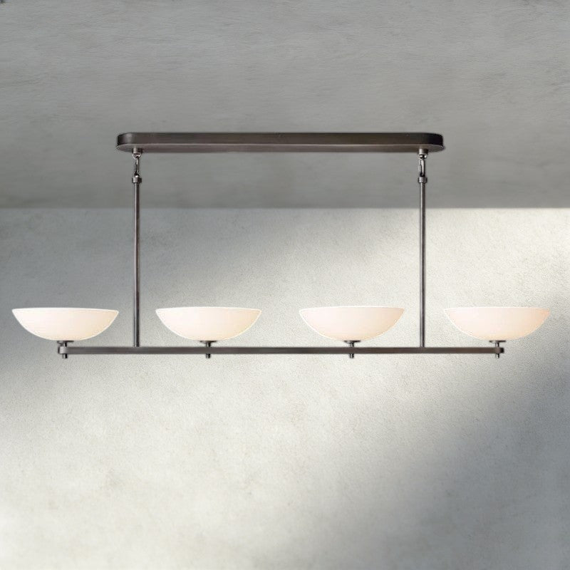 60" / Bronze Vernet Linear Chandelier 60", 76", 96"