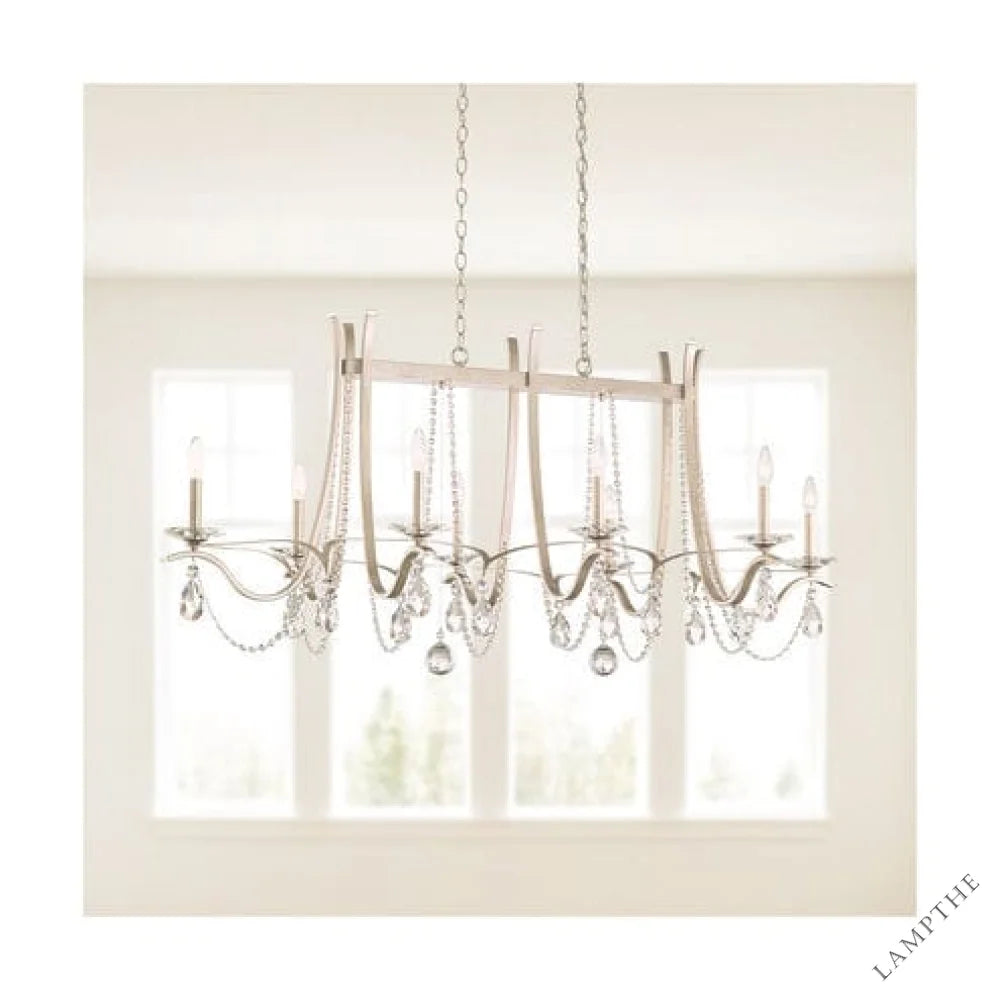 Vesca Long Chandelier 58"