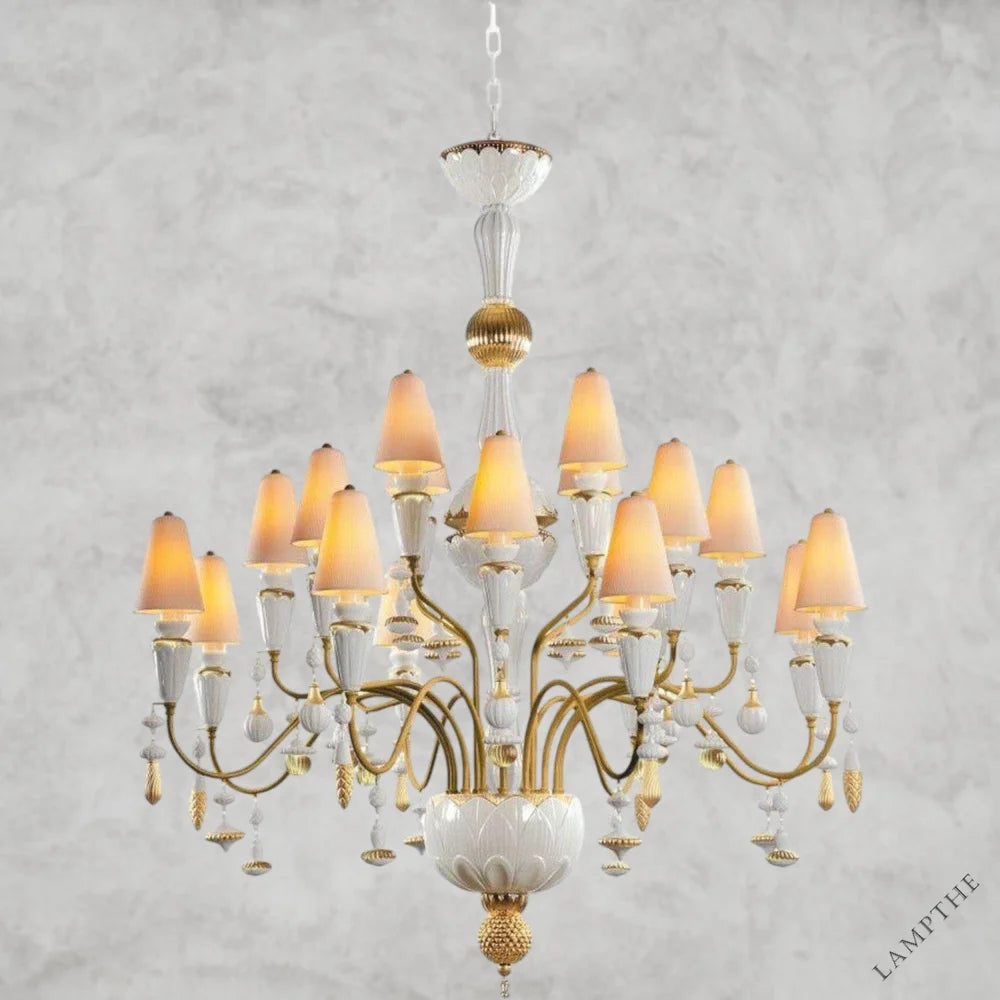 Vintage Nexora 20-Lights Chandelier