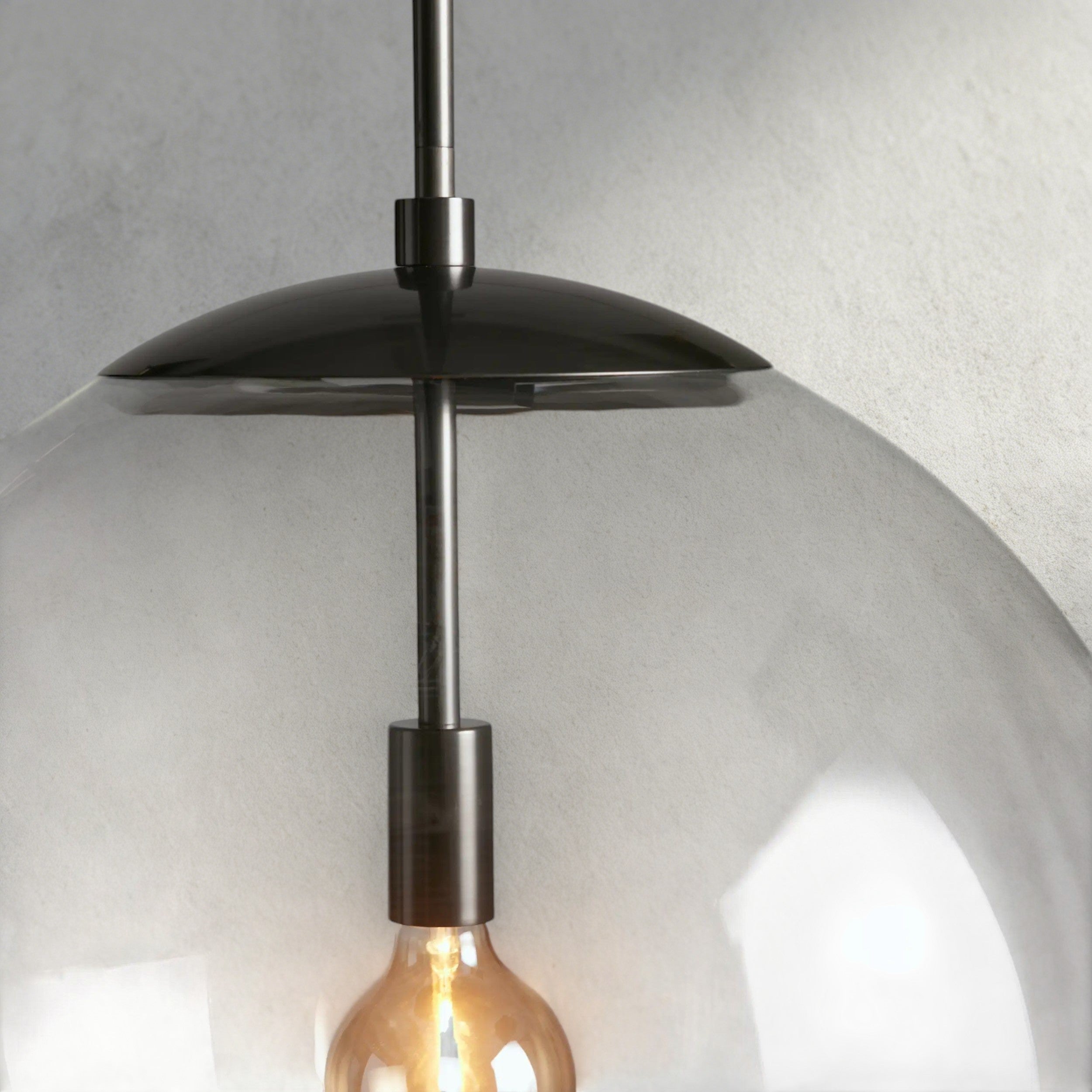 Wescott XL Globe Pendant with Rod