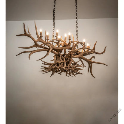 10 - Light Chandelier 66"W