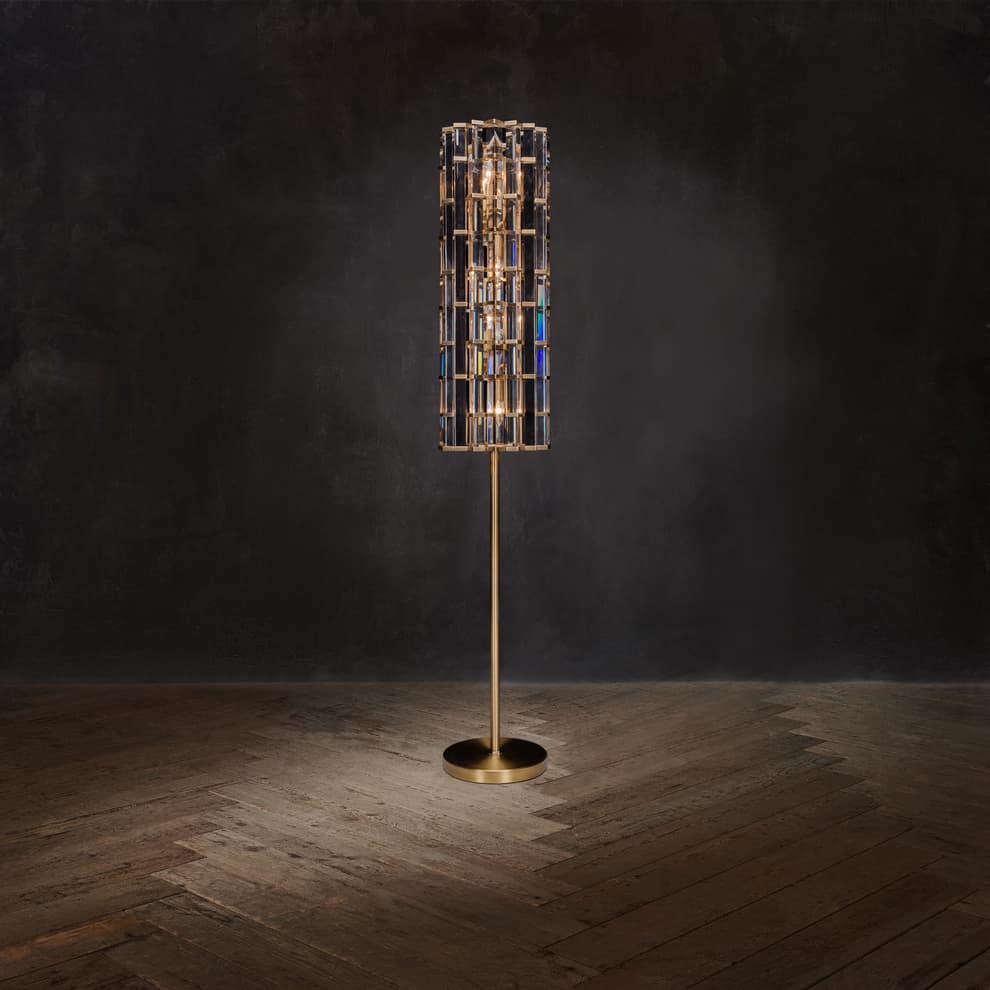 Night Rod Floor Lamp Natural