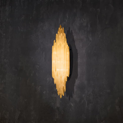 Selenite Sconce