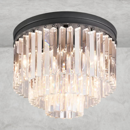 Bronze / 20" 1920s Odeon Flushmount 20"