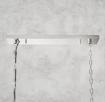 1920S Odeon Rectangular Chandelier 40", 49", 59"