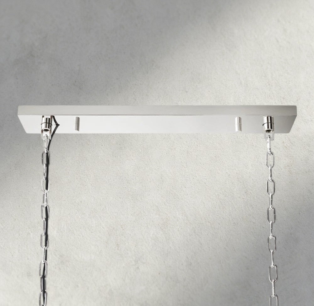 1920S Odeon Rectangular Chandelier 40", 49", 59"