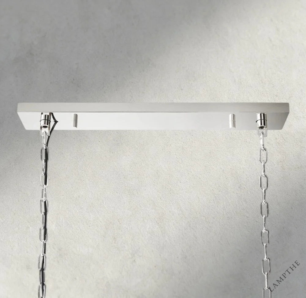 1920S Odeon Rectangular Chandelier 40", 49", 59"