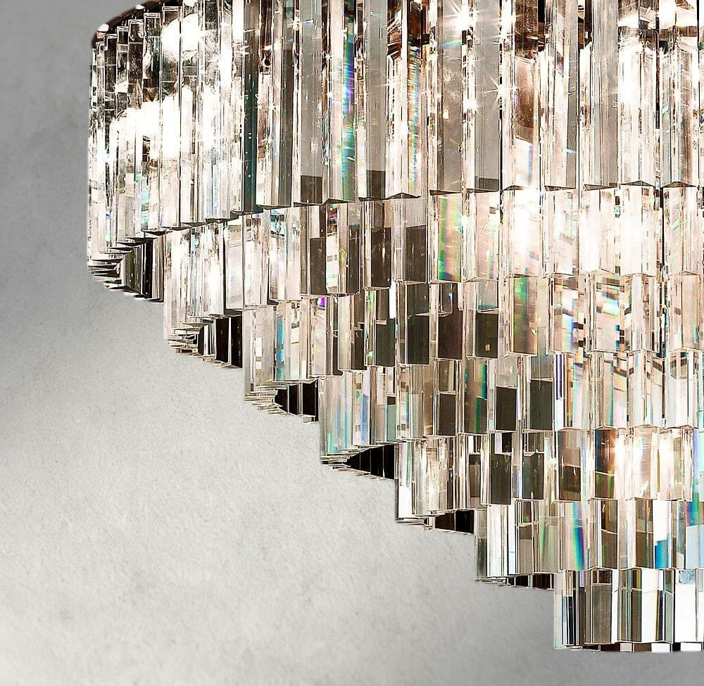 1920s Odeon Round Chandelier 20", 32", 44"