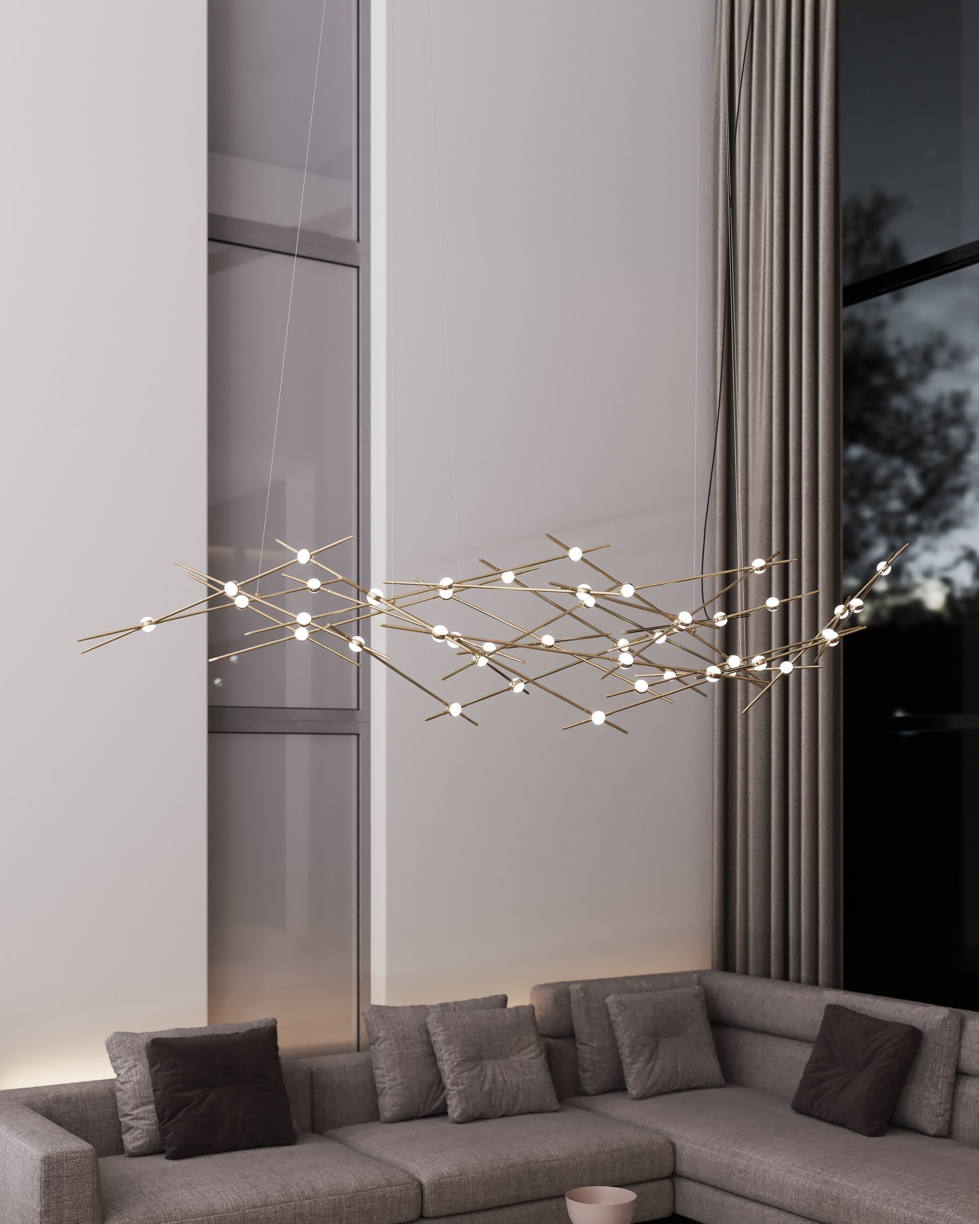 Constellation Chandelier 92W"