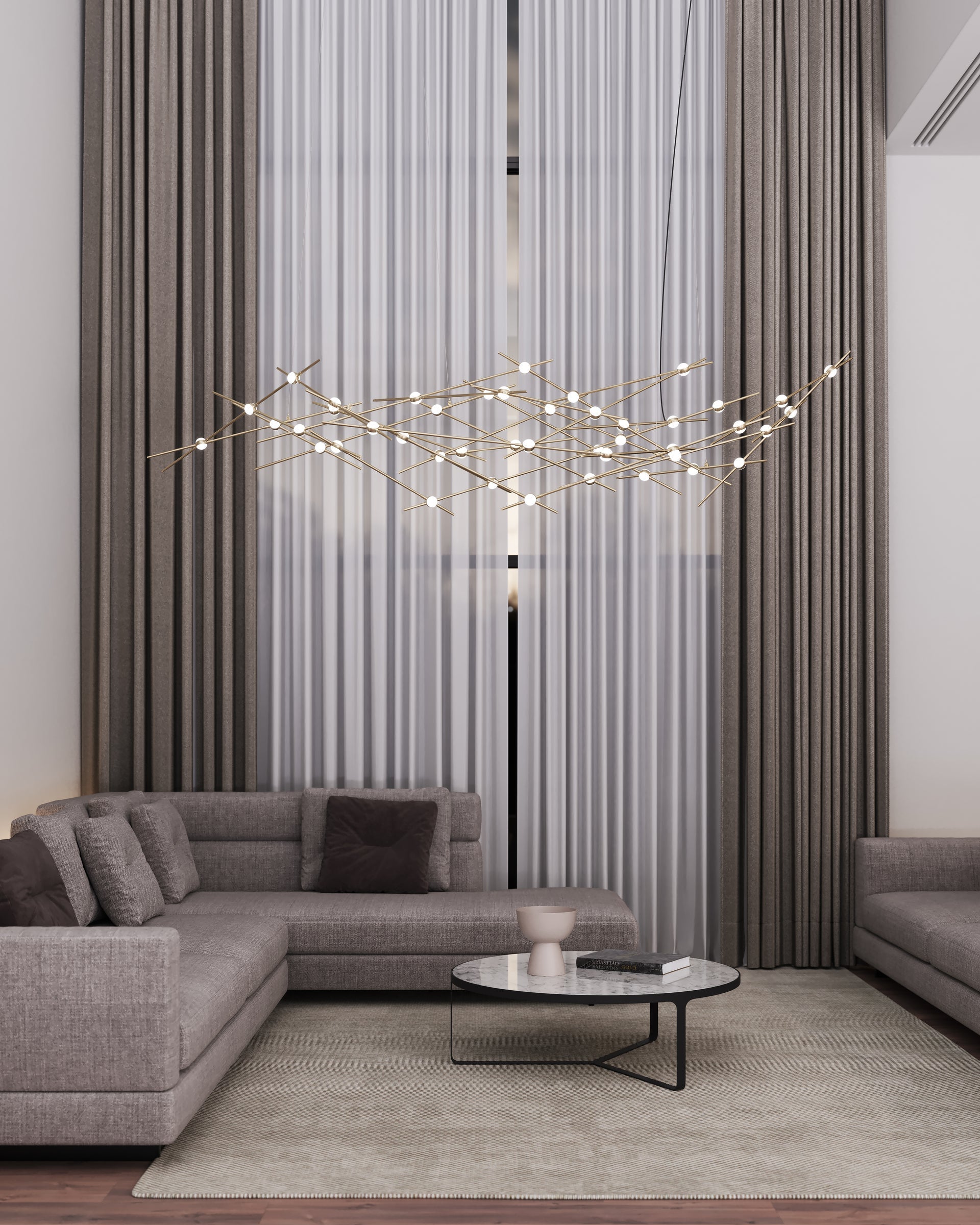 Constellation Chandelier 92W"
