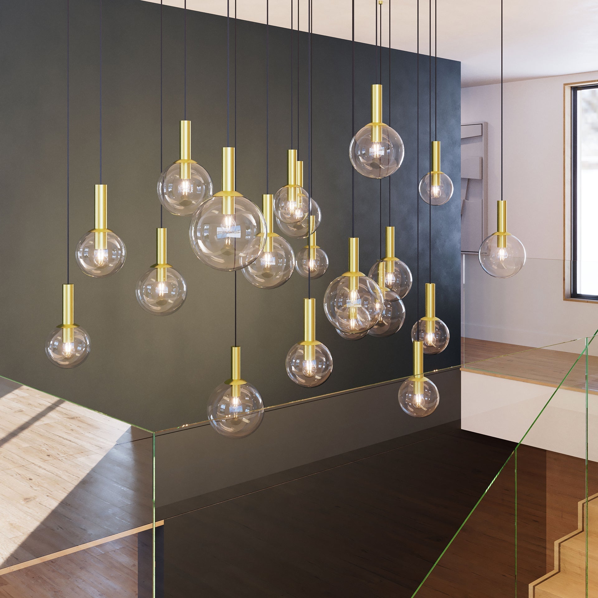 Bubbles Chandelier
