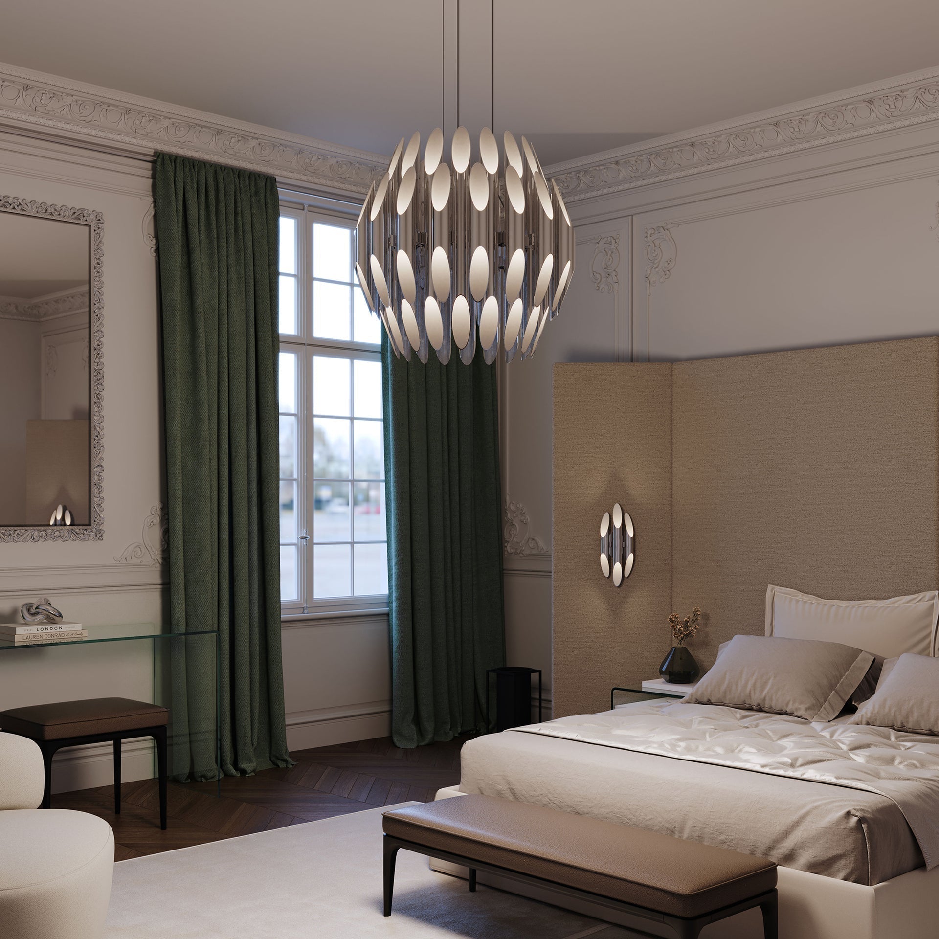 Chimes Chandelier 23.25H