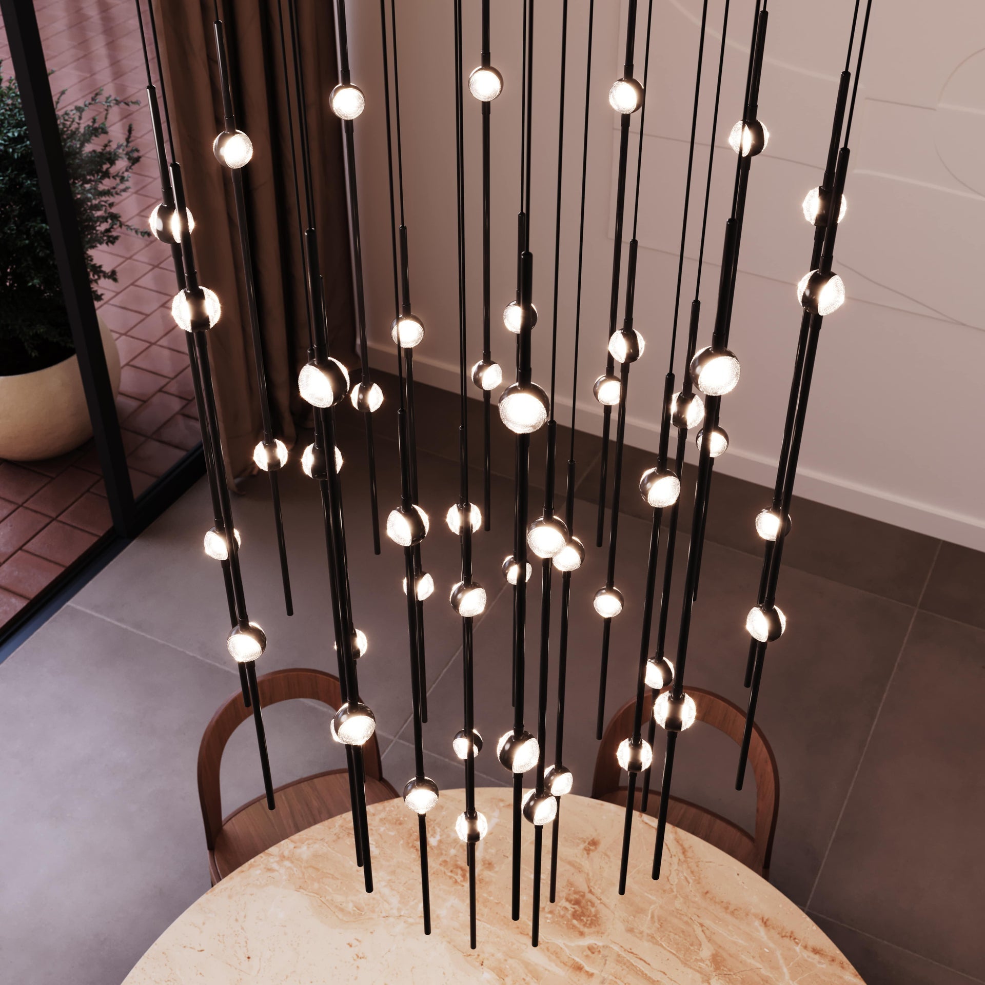 Constellation Chandelier 24"W