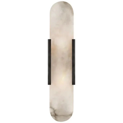 Rowan Modern Alabaster Wall Sconce 20"H, 28"H