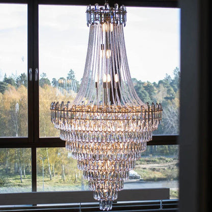 Farto Multi-tiered Crystal Chandelier