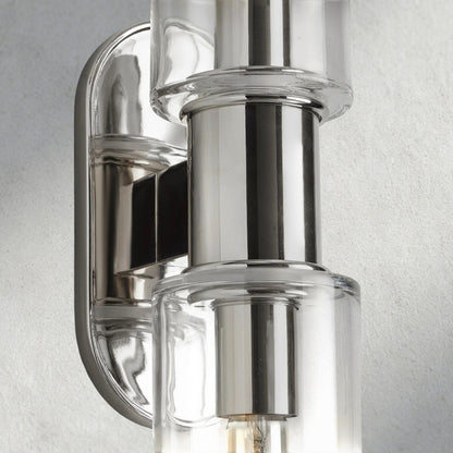 Harlin Double Sconce in Clear