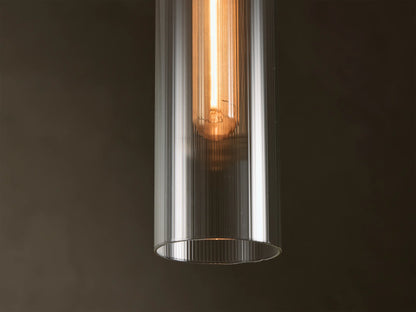Colleena Fluted Glass Pendant
