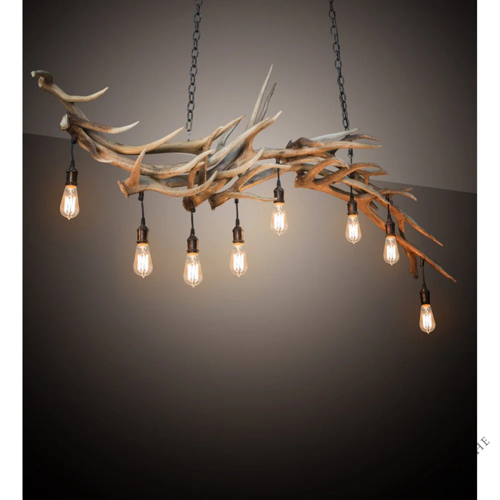 8 - Light Chandelier 69"W