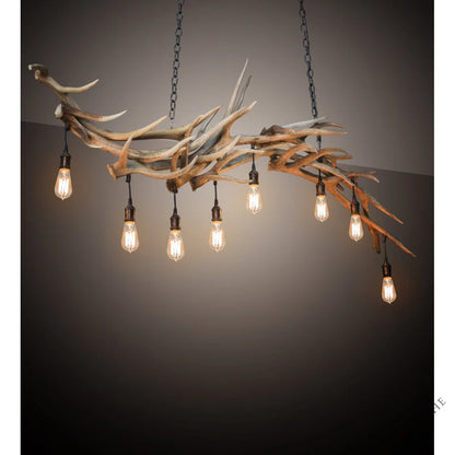 8 - Light Chandelier 69"W