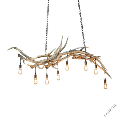 8 - Light Chandelier 69"W