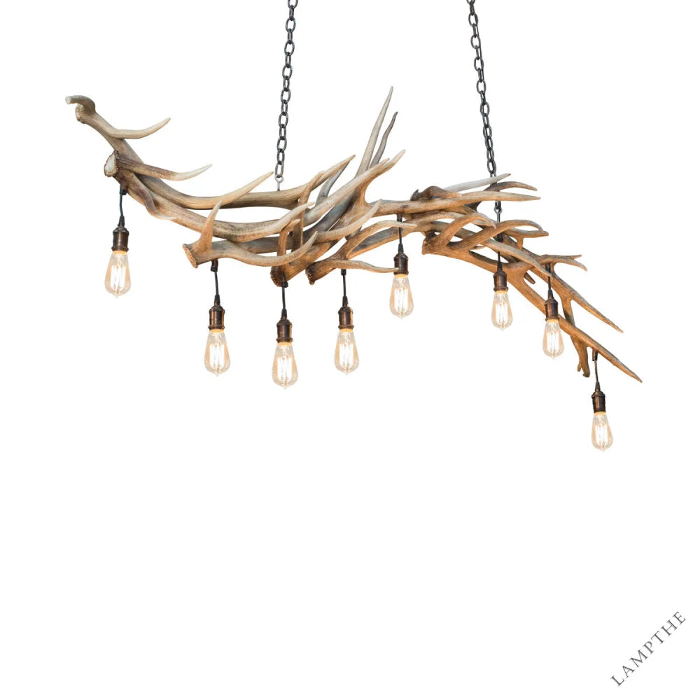 8 - Light Chandelier 69"W