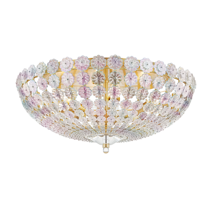 Floral Flush Mount