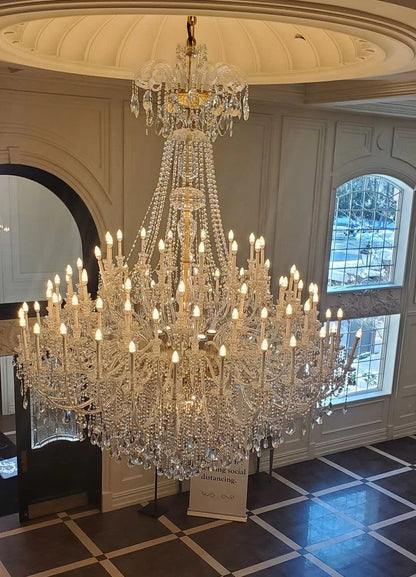 Classic Crystal 60/ 72/ 90 Lights Chandelier