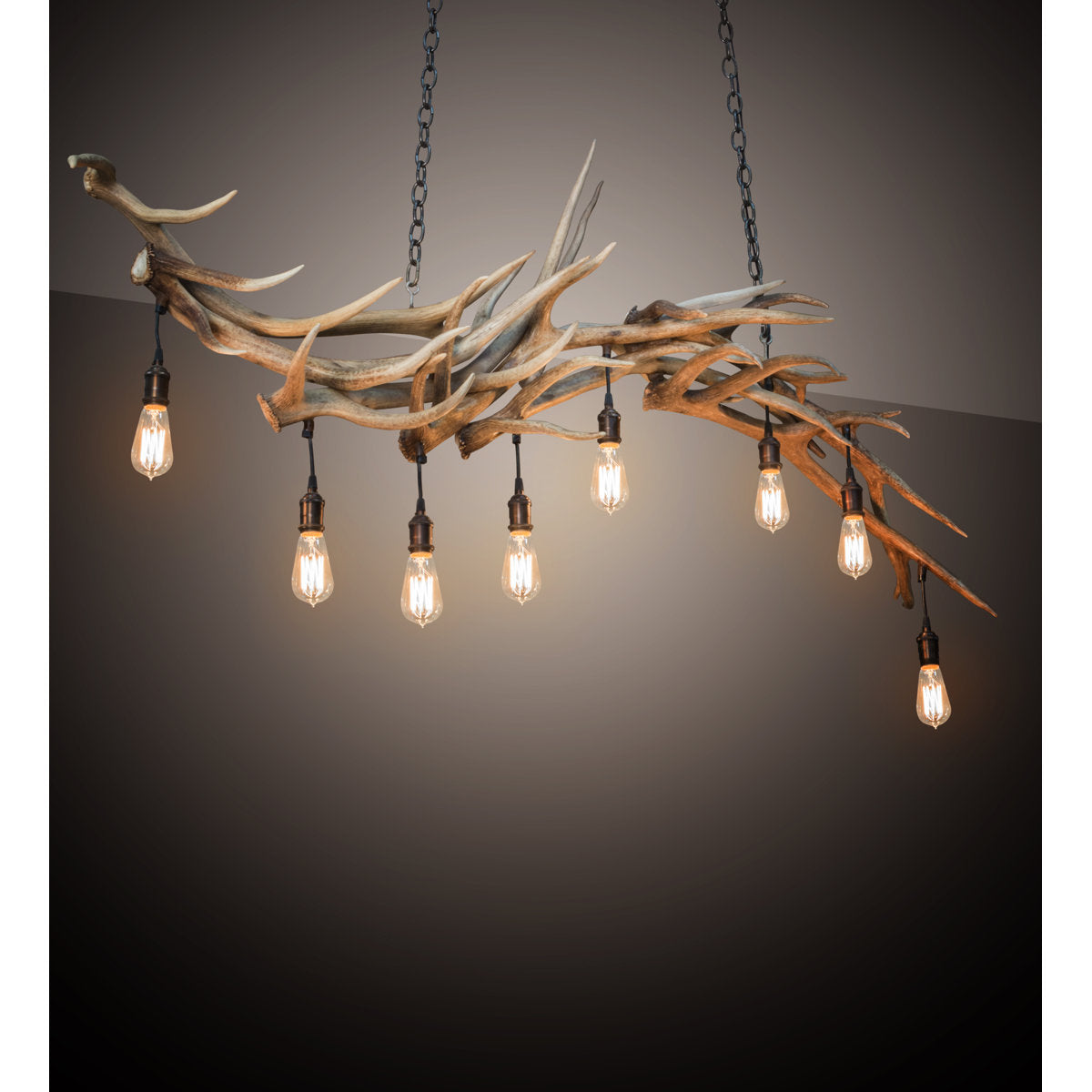 8 - Light Chandelier 69"W