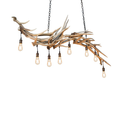 8 - Light Chandelier 69"W