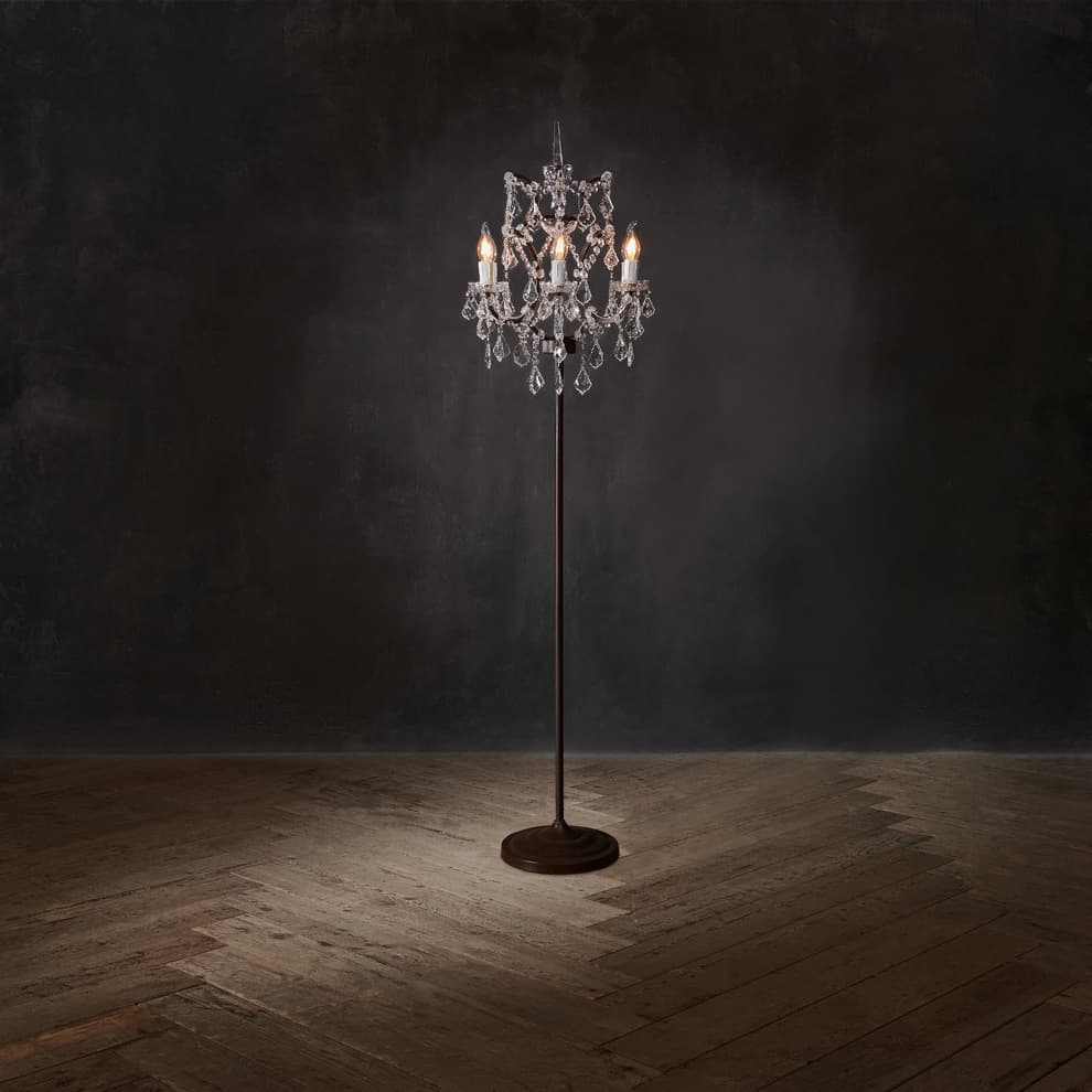 Crystal Floor Lamp