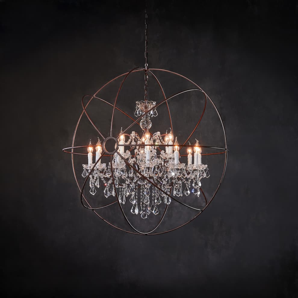 Gyro Crystal Chandelier