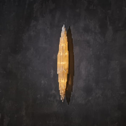 Selenite Sconce