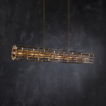 Night Rod Rectangular Pendant